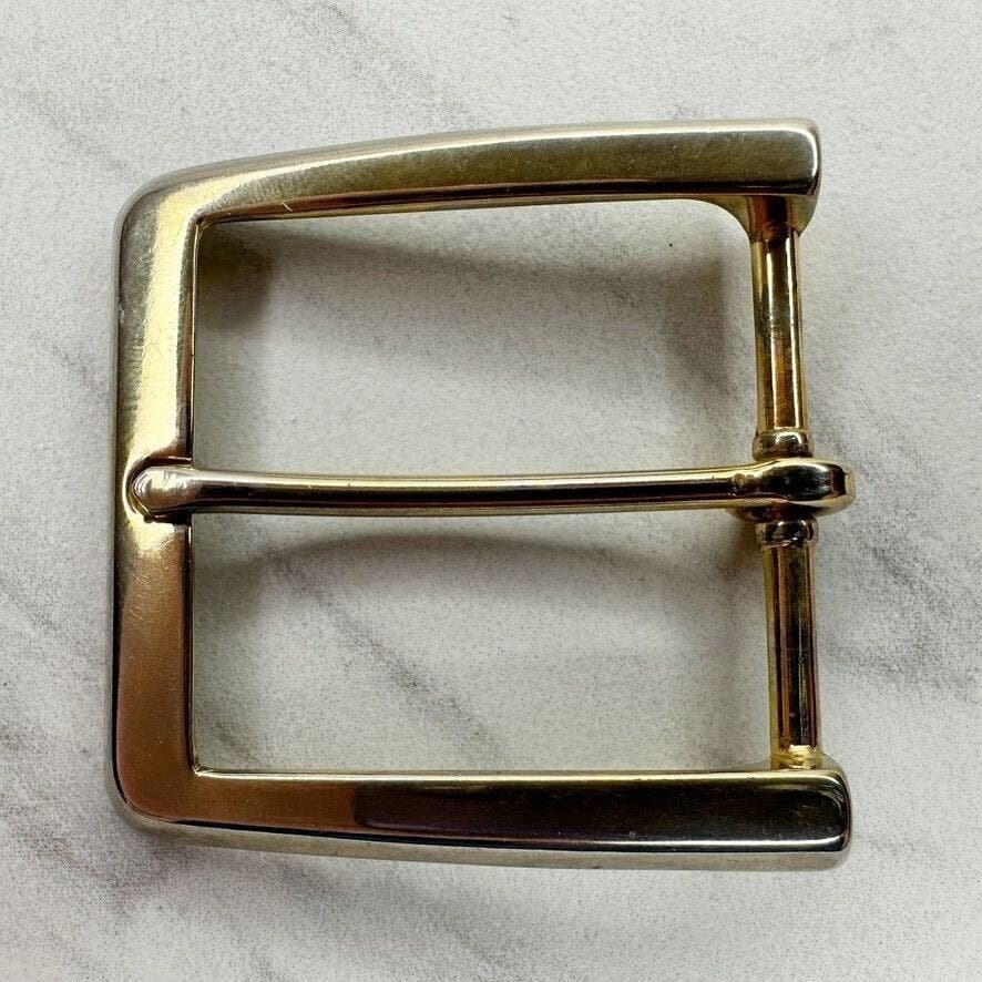 Primary image for Gold Tone Simple Basic Belt Buckle