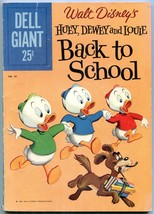 Huey Dewey And Louie Back To School #35 1960- Dell Giant VG - £40.61 GBP