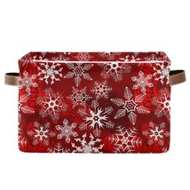 Christmas Basket Box Large Foldable Christmas Storage Basket With Handle... - $35.99