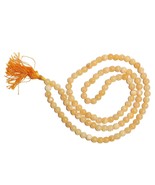 Energized Yellow Calcite 8mm Beads Prayer Mala 108+1(Guru Beads) - $2,291.36 MXN
