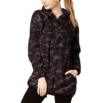 Calvin Klein Performance Camo-Print Packable Hooded Jacket,Small Black Combo - £73.26 GBP