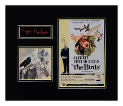 Tippi Hedren Autographed Photograph Museum Framed Ready to Display - £154.92 GBP