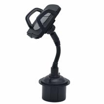 New Bracket Gooseneck Cup Cradle Flexible 360° Adjustable Cell Phone Holder Car  - £19.79 GBP