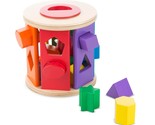 Melissa &amp; Doug Match and Roll Shape Sorter - Classic Wooden Toy - £18.31 GBP