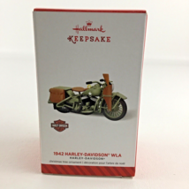 Hallmark Keepsake Christmas Ornament Harley Davidson Motorcycle 1942 WLA New - $29.65