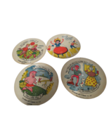Set Of 4 Picture Records Guild Of America Discs Lucy Locket And More 6.5... - £15.91 GBP