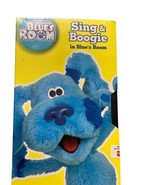 Nick Jr Blue’s Clues Room Sing &amp; Boogie VHS Video Tape Nickelodeon NEW S... - $19.70