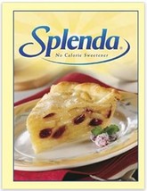 (F20B2) Splenda No Calorie Sweetener Hardcover  - £15.94 GBP