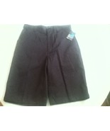 Mens New Size 29 Austin unform shorts Navy blue long flat front shorts - £11.78 GBP
