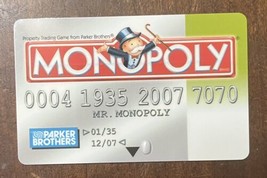 MONOPOLY ELECTRONIC BANKING EDITION  Replacement Credit Card - 004 - Green - $2.55