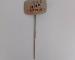 Vintage Ripolin Silver Europeon Stick Pinback Lapel Hat Pin - $10.40
