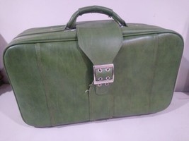 Vintage Samsonite Caribbea II Suitcase Luggage Black Medium 60-70&#39;s - £55.07 GBP
