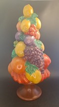 Vintage 1960s Holland Mold Handmade Ceramic Fruit Topiary Centerpiece - $36.00