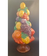 Vintage 1960s Holland Mold Handmade Ceramic Fruit Topiary Centerpiece - $36.00
