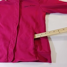 National Geographic Full Zip Pockets Women's Fuschia Cotton Sweatshirt Jacket M image 8