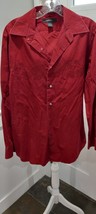 Express Men Long Sleeve Button Up Shirt Size Medium - £5.22 GBP