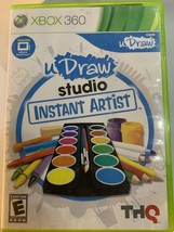 U Draw Studio: Instant Artist (Microsoft Xbox 360) - with Case and Manua... - $12.76