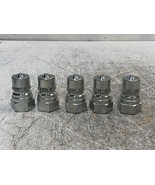 5 Qty of Eaton Quick Nipple Couplers 1/2 in 2F623, FD45-1002-0810 (5 Qua... - $2,280.66 MXN