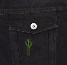 Saguaro Cactus Hard Enamel Lapel Pin - £8.02 GBP