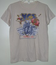 Yes Concert Tour T Shirt Vintage 1978 Tourmato Single Stitched M Kelley ... - £237.04 GBP