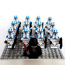 13Pcs Star Wars Darth Vader&amp; 501st Legion Stormtrooper Army Minifigure MOC Toy A - £17.29 GBP