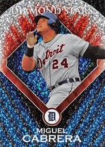 2011 Topps Diamond Stars #DS14 Miguel Cabrera Detroit Tigers ⚾ - £0.69 GBP