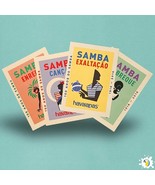 100 Years Of Samba Celebration Posters • Brazilian Music Retro Flip Flop... - $13.48+