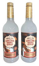 2 Pack Cantina Gourmet Sugar Free Flavored Syrup - Almond Horchata 33 Se... - $26.72