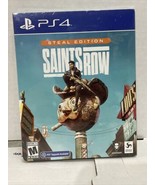 Saints Row Steal Edition PS4 w Steelbook &amp; PS5 Upgrade Sealed - £25.53 GBP