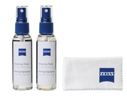 2 pack 2oz Spray Bottles Zeiss Lens Optics Cleaning Care Kit w/ Microfib... - £11.96 GBP