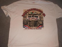 Dale Earnhardt Jr Daytona 500 Winner of 2004 Extra Large (XL) white tee shirt - £17.58 GBP