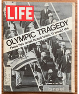 Life Magazine September 15 1972 Olympic Tragedy Small Israeli Team 11 Die - £7.92 GBP