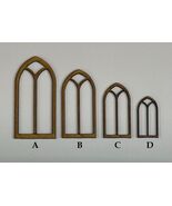 Windows x10 Terrain Building Bits 28mm Laser Cut MDF FAST SHIPPING US SE... - $2.99