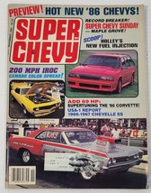 PV) Super Chevy Magazine November  1985 Volume 14, Issue 11 Camaro Corvette - £3.98 GBP