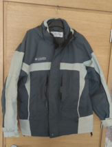 Original Vintage Columbia Ski Jacket L RN 69724 With Hoodie 90s Outdoors - £31.78 GBP