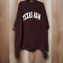 Vintage Champion Texas A&amp;M Aggies Shirt Mens XXXL Maroon White Long Slee... - £17.86 GBP