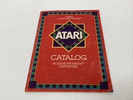 Atari Catalog 45 Game Program Cartridges  - £6.17 GBP