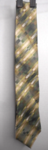 Van Heusen Designer Neck Tie 100% Silk 58.25&quot;x3.75&quot; Multi-color Stain Re... - £15.95 GBP