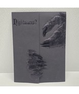 Ennis Admore Nightmares Embossed Black Claws Halloween Folder - $40.58 CAD
