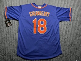 Nike MLB Players Choice Darryl Strawberry New York Mets Jersey #18 XXL B... - $1,735.15 MXN
