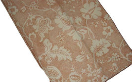 Threshold Jacobean Floral Orange Fabric Tablecloth 104&quot; X 60&quot; New W/Out Pkg - £10.13 GBP