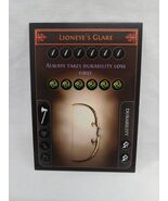 Path Of Exile Exilecon Lioneyes Glare Unique Trading Card - $173.25