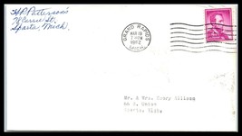 1962 US Cover - Grand Rapids, Michigan to Sparta, Michigan T8 - £2.21 GBP