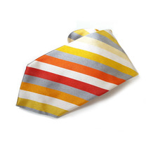 $129 Paul Smith Mens Neck Tie Striped Silk Italy Designer Tie *Excellent* - £63.13 GBP