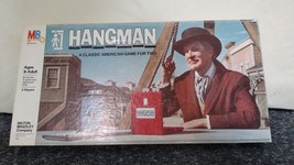 Vintage 1976 Milton Bradley Hangman Board Game w/ Vincent Price 100% COM... - $24.99
