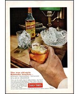 1950s Early Times Kentucky Straight Bourbon Whiskey PRINT AD BX1 - €5,73 EUR