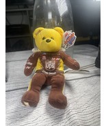 NASCAR DALE JARRETT #88, UPS Yellow and Brown Plush BEANIE BEAR Team Spe... - $133.25 MXN