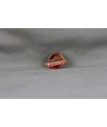 Vancouver Canucks Pin (VTG) - Original Speeding Skate Loog - Stamped Pin  - $19.00