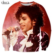 HX Singer Prince Rogers Nelson 3D Print Men Women Sweatshirt Fashion Aut... - $103.83