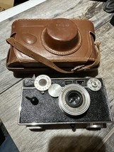 Argus C3 Standard Rangefinder Film Camera-Cintar 50mm+Leather Case-untested - £15.57 GBP